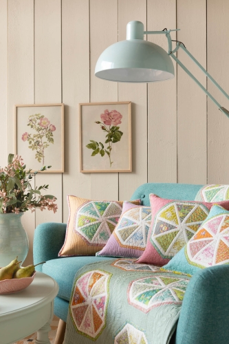 Tilda Patchwork Stoff Baumwolle - Sunday Brunch - Mia Teal
